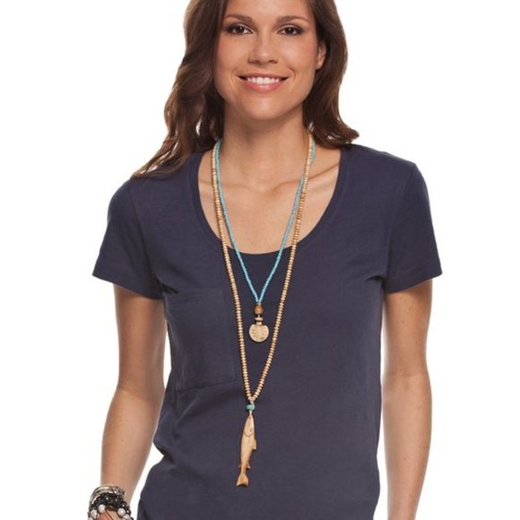 Island Company Basic Round Neck Tee - Picture 1 of 6